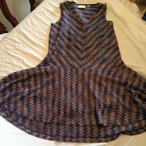 Anthropologie Maeve Lilt Swing Dress XS V- Neck